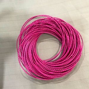 Pink multi bangles